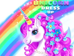 Joc Unicorn Dress Up on-line
