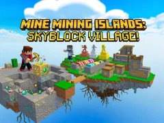 Joc Mine Mining Islands: Skyblock Village! on-line