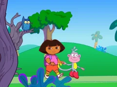 Joc Dora the Explorer: Spooky Forest on-line