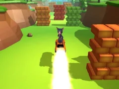 Joc Ratomilton Flying Car Race on-line