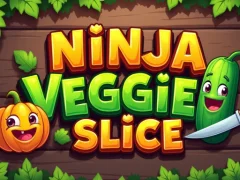 Joc Ninja Veggie Slice on-line