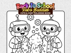 Joc Back to School: Robot Coloring Book on-line