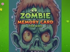 Joc Zombie Memory Card For Kids on-line