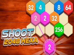 Joc Shoot 2048 Hexa on-line
