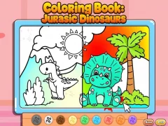 Joc Coloring Book: Jurassic Dinosaurs on-line