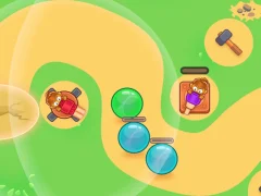 Joc Monkey Bubble Defense on-line