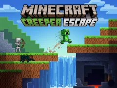 Joc Minecraft Creeper Escape on-line