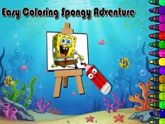 Joc Easy Coloring Spongy Adventure on-line
