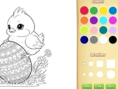 Joc Easter Coloring Book for Kids on-line