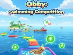 Joc Obby: Swimming competition on-line