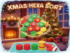 Joc Xmas Hexa Sort on-line