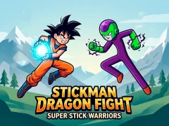 Joc Stickman Dragon Fight - Super Stick Warriors on-line