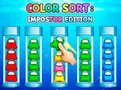 Joc Color Sort: Impostor Edition on-line