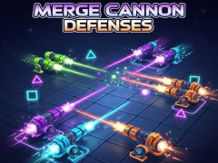 Joc Merge Cannon Defenses on-line
