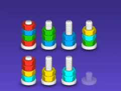 Joc Sort Puzzle - Nuts and Bolts on-line