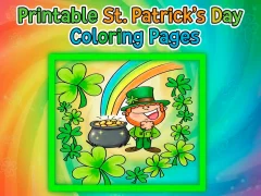 Joc Printable St Patricks Day Coloring Pages on-line
