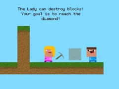 Joc Lady And Nubik Build And Dig on-line
