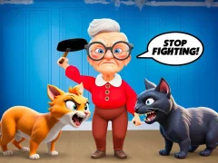 Joc Cat and Granny on-line