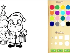 Joc Christmas Coloring Book For Kids on-line