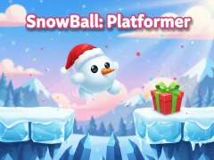 Joc SnowBall: Platformer on-line