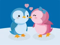 Joc Cute Penguin Puzzle on-line