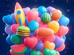 Joc Merge 3D - Match 3 Balloons on-line