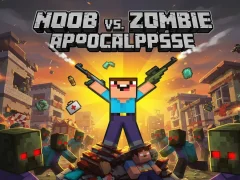 Joc Noob vs Zombie Apocalypse on-line