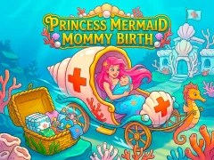 Joc Princess Mermaid Mommy Birth on-line