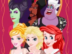 Joc Princess vs Villain Face Swap on-line