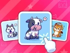 Joc Cute Animal Cards on-line
