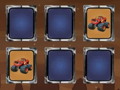 Joc Monster Trucks Memory on-line