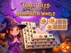 Joc The Three Tiles in the Halloween World on-line