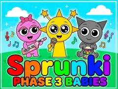 Joc Sprunki baby PHASE 3 on-line