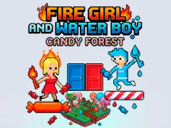 Joc Fire Girl and Water Boy Candy Forest on-line