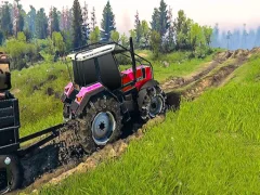 Joc Real Chain Tractor Towing Train Simulator on-line