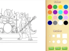 Joc Dinosaur Coloring Book For Kids on-line