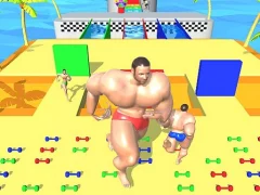 Joc Muscle Race 3D: Smash Running Game on-line