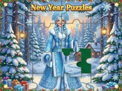 Joc New Year Puzzles on-line