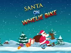 Joc Santa On Wheelie Bike on-line