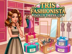 Joc Tris Fashionista Dolly Dress Up on-line