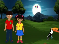 Joc Siblings Escape From Dark Forest on-line