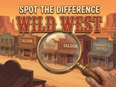 Joc Spot The Difference Wild West on-line