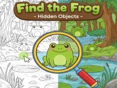 Joc Find the Frog Hidden Objects on-line