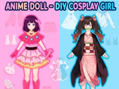 Joc Anime Doll - DIY Cosplay Girl on-line