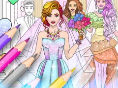 Joc Wedding Coloring Dress Up on-line