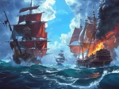 Joc Pirate Ships: Build and Fight on-line