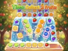 Joc Tiles: Collect 3 fruits on-line