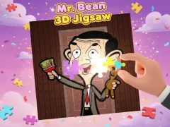 Joc Mr. Bean 3D Jigsaw on-line
