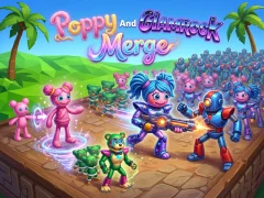 Joc Poppy And Glamrock Merge on-line