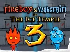 Joc Fireboy and Watergirl 3 - The Ice Temple on-line